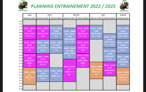 Planning 2022/2023